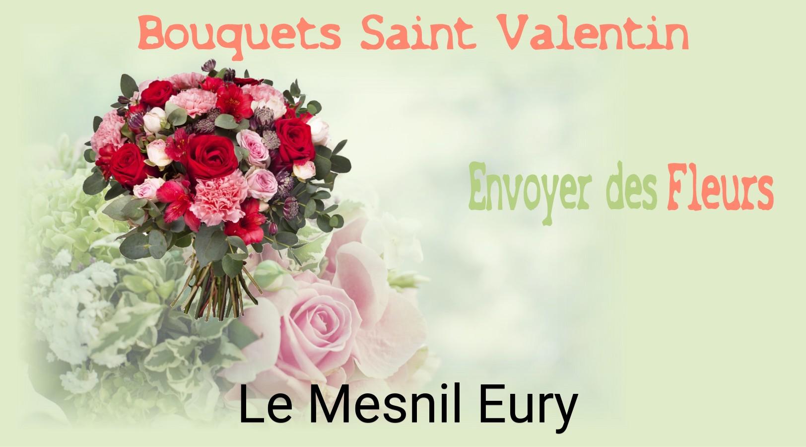 Roses de Saint-Valentin livrées à Le Mesnil-Eury